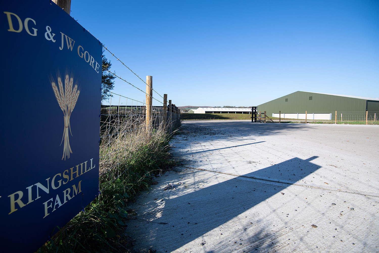 The Ringshill Farm sign