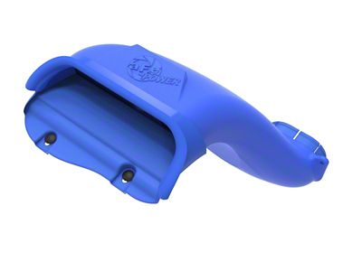 AFE Rapid Induction Dynamic Air Scoop; Blue (21-25 F-150, Excluding PowerBoost)