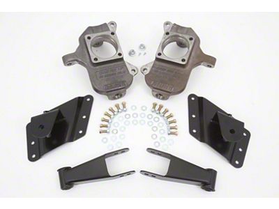 McGaughys Suspension Lowering Kit; 2-Inch Front / 3 to 5-Inch Rear (02-10 Sierra 2500 HD)