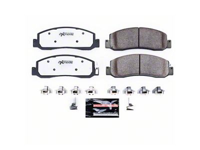 PowerStop Z36 Extreme Truck and Tow Carbon-Fiber Ceramic Brake Pads; Front Pair (2011 F-350 Super Duty)