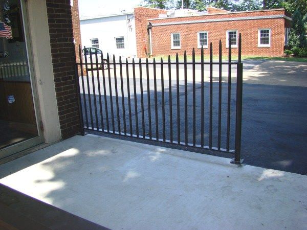 GALVANIZED STEEL FENCE