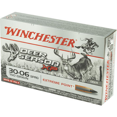 Winchester Ammo XP 30-06 Sprg 150 Grain Extreme Point [X3006DS] | Ammo ...