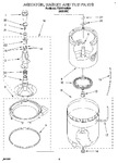 Diagram for 04 - Agitator, Basket And Tub