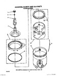 Diagram for 04 - Agitator, Basket And Tub