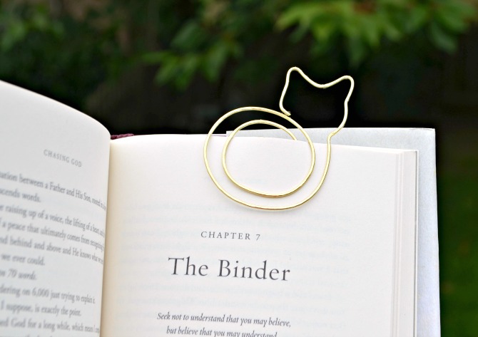 Cat Bookmark