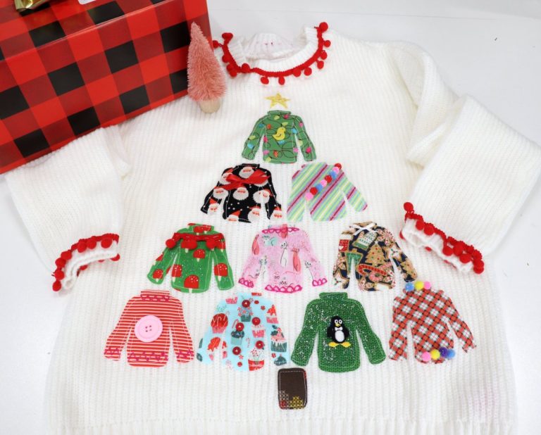 DIY Ugly Sweater: Sweater Tree