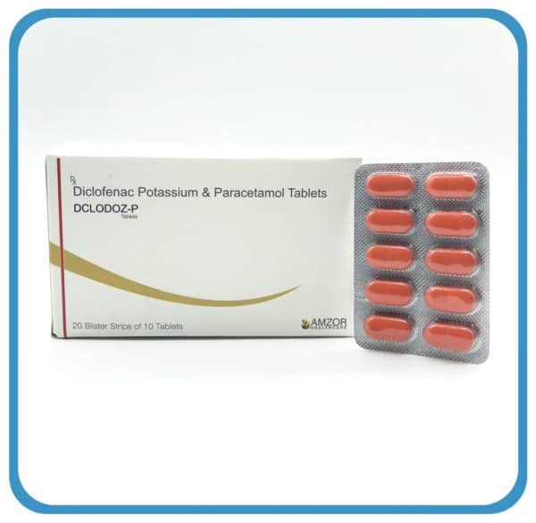 Diclofenac Potassium and Paracetamol Tablets