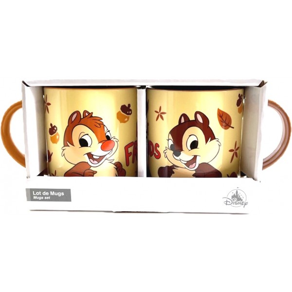 Chip and Dale Best Friends mug set, Disneyland Paris