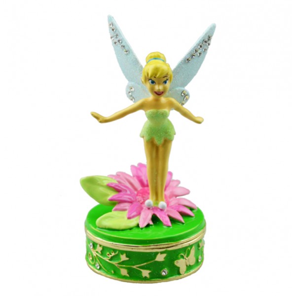 Tinker Bell trinket box with Swarovski Crystals, by Arribas Disneyland Paris