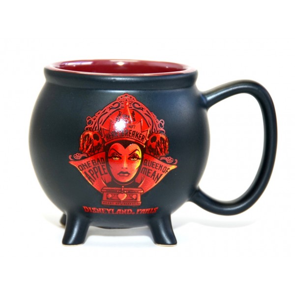 Evil Queen in red Cauldron Mug, Disneyland Paris Original