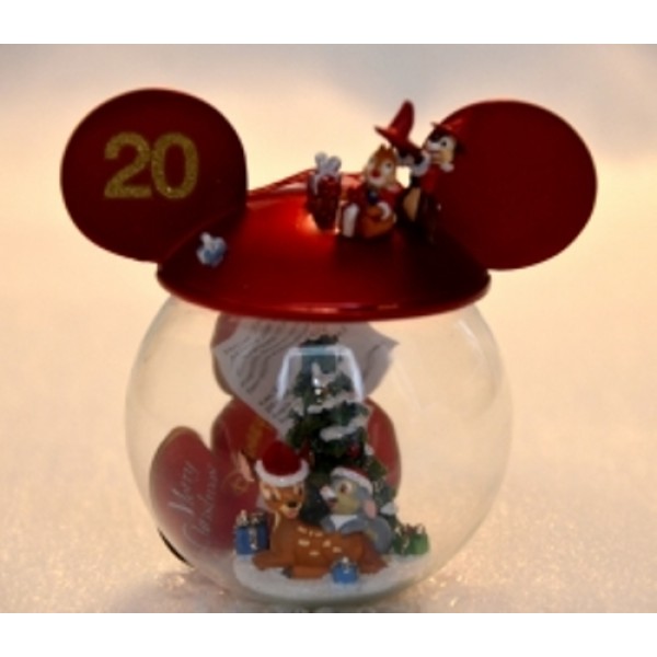 Disneyland Paris 20th Anniversary Bambi Bauble, extremely rare