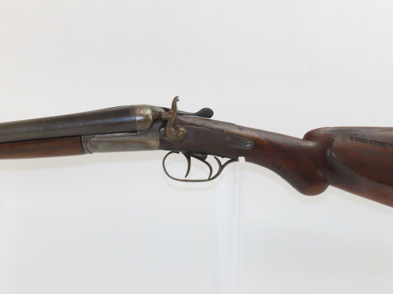 Ranch Marked Belgian Shotgun 4.22 C&R Antique001 | Ancestry Guns