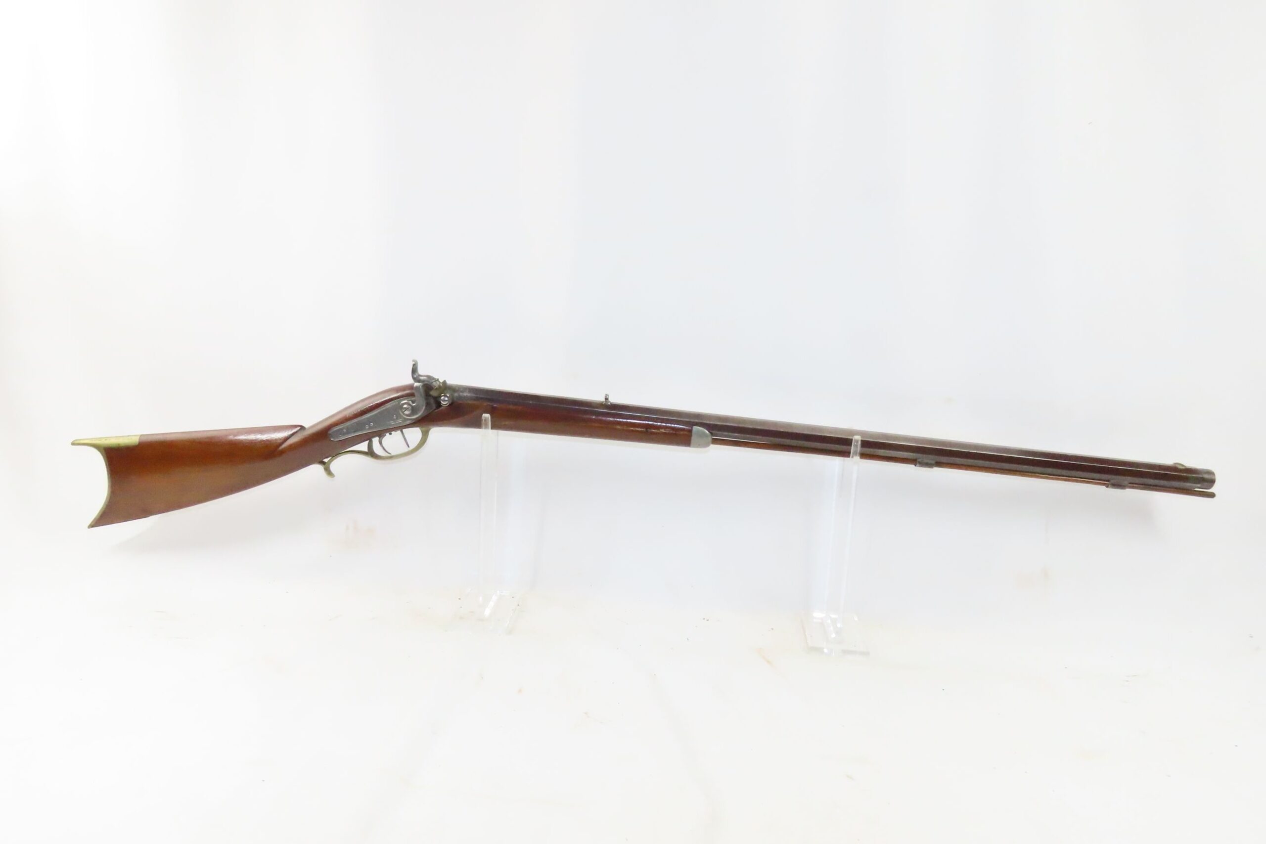 Antique N.B. TYLER Half-Stock .36 Caliber Percussion American LONG ...