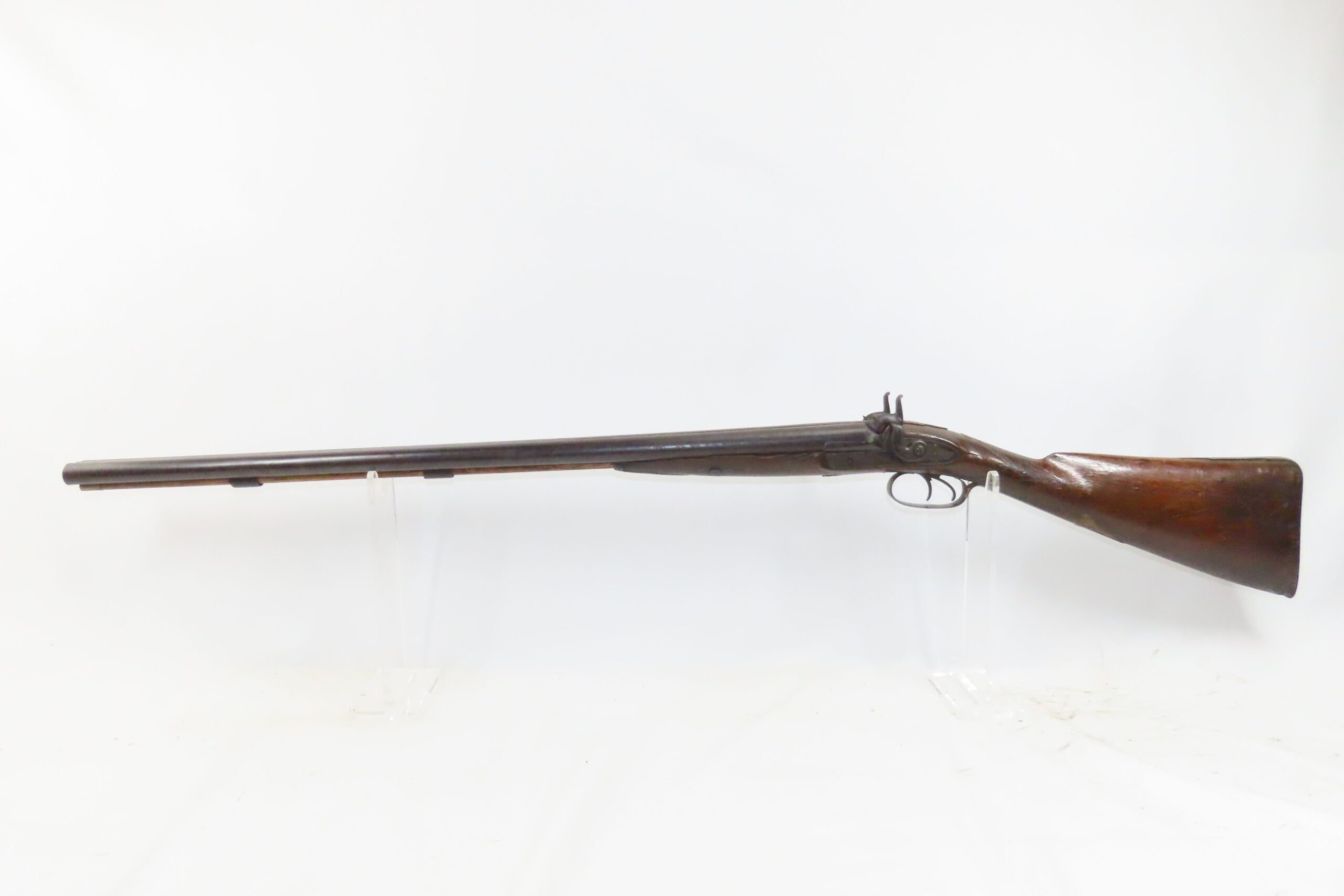 American J.B. McHarg Double Barrel Percussion Shotgun 1.19 C ...