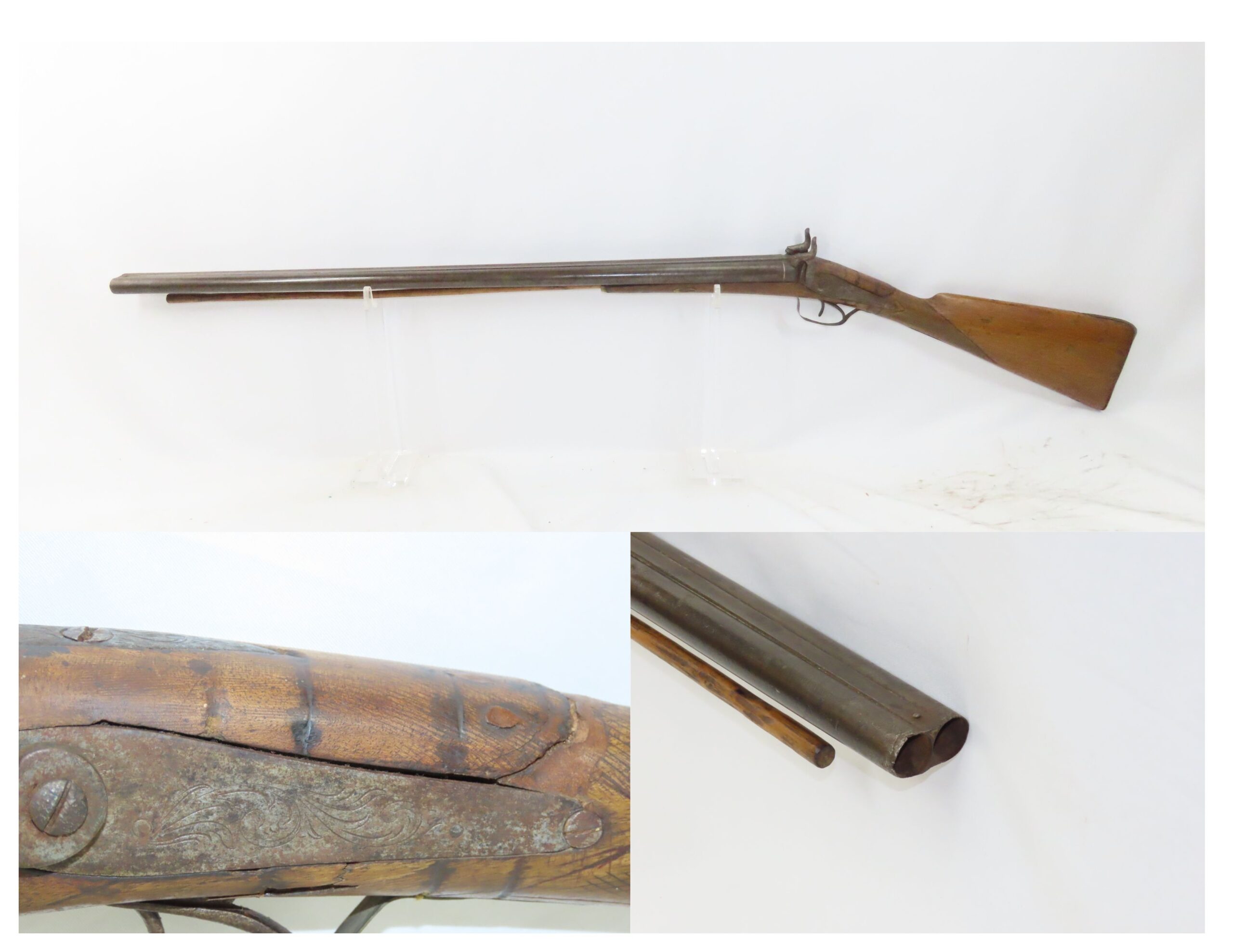 Belgian Double Barrel Shotgun 2.6 C&RAntique001 | Ancestry Guns