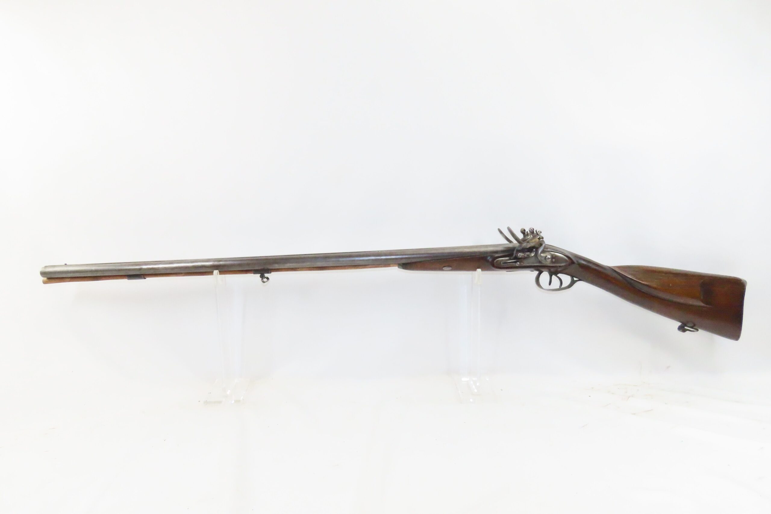 Belgian Double Barrel Flintlock Shotgun 12.21 C&RAntique002 | Ancestry Guns