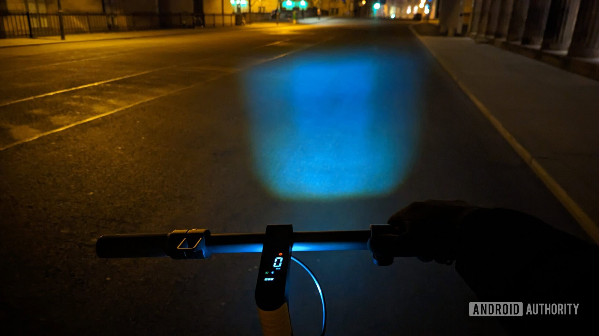 XIaomi Electric Scooter 4 Ultra headlight beam