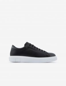 ARMANI EXCHANGE – Scarpe Uomo Sneakers in Action Leather Nero