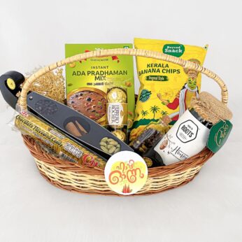 Special gifts on Onam 2023 with Organic honey and spices boat