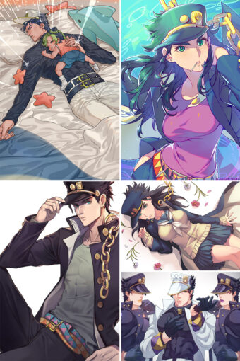 Kuujou Joutarou Anime Posters Ver1