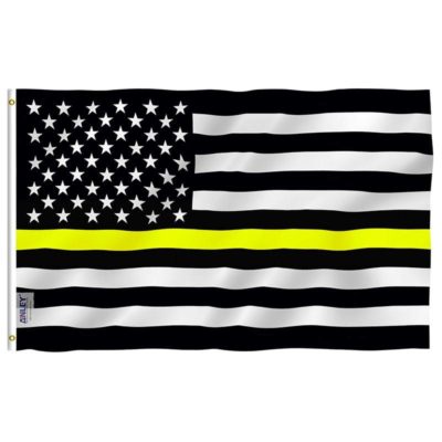 thin yellow line flag