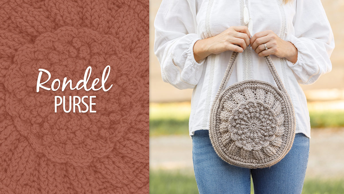 Learn, Make, Create!: Crochet Rondel Purse