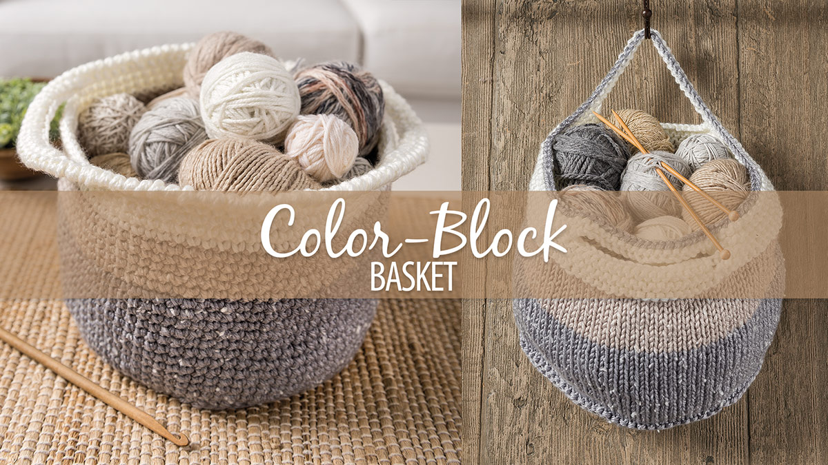 Learn, Make, Create!: Color-Block Basket