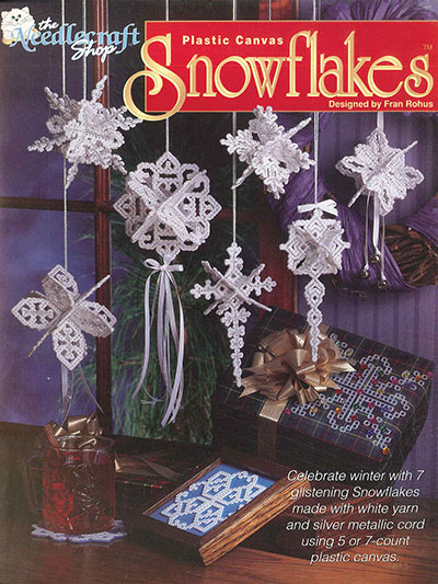 Plastic Canvas Snowflakes