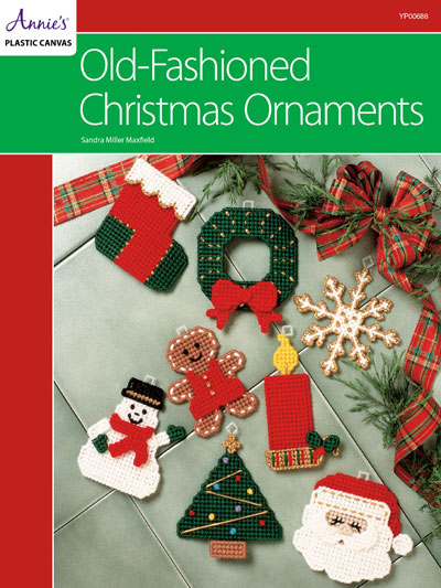 Old-Fashioned Christmas Ornaments Plastic Canvas Pattern