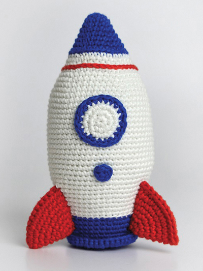 Circulo Space Collection Rocket Amigurumi Crochet Kit