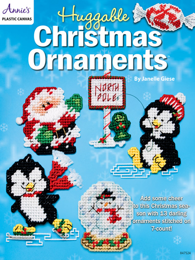 Huggable Christmas Ornaments Plastic Canvas