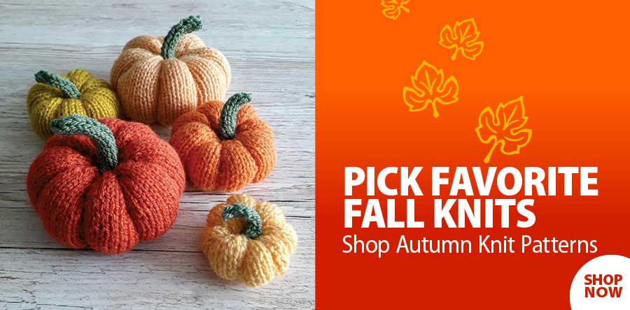 Easy Knitted Pumpkins Pattern