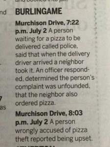 pizza delivery crime