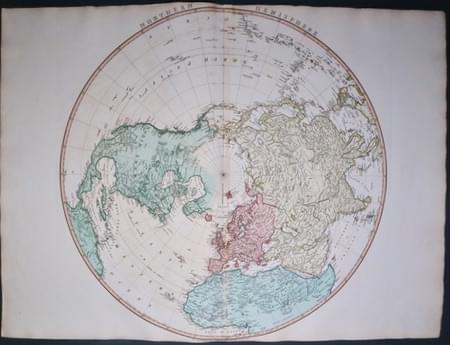 Northern Hemisphere by William Faden 1802