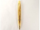 Stylo à bille Montblanc Bohème Citrine métal doré XXème siècle