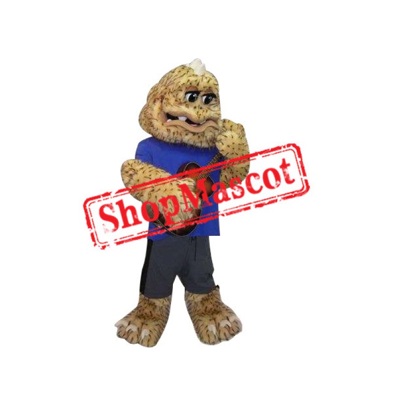 Yellow Monster Mascot Costume