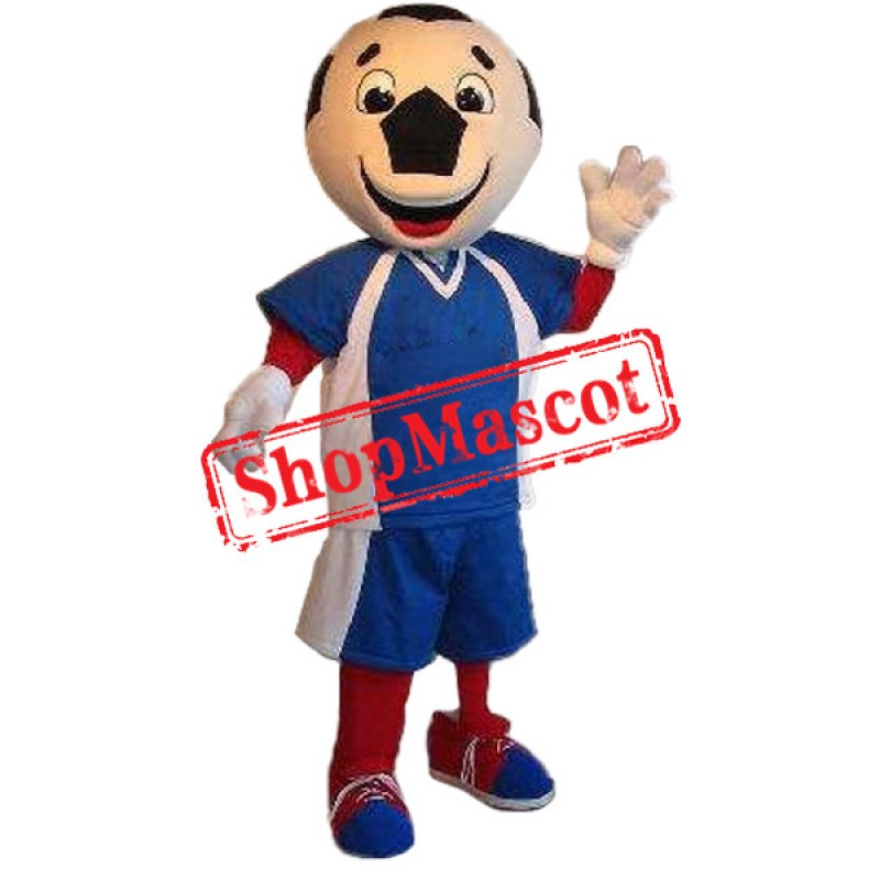 Happy Football Mascot Costume Free Shipping