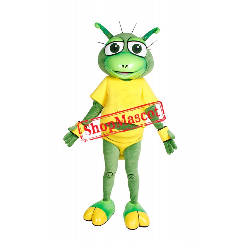 Green Bug Mascot Costume