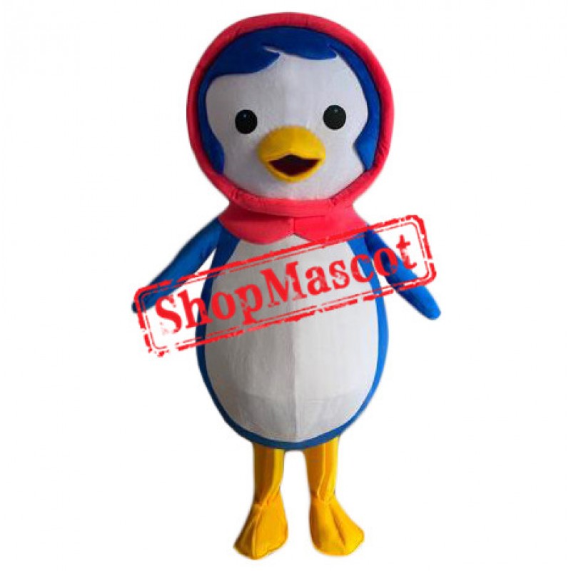 Blue Penguin Mascot Costume