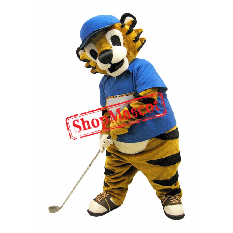 Golf Tiger Mascot Costume