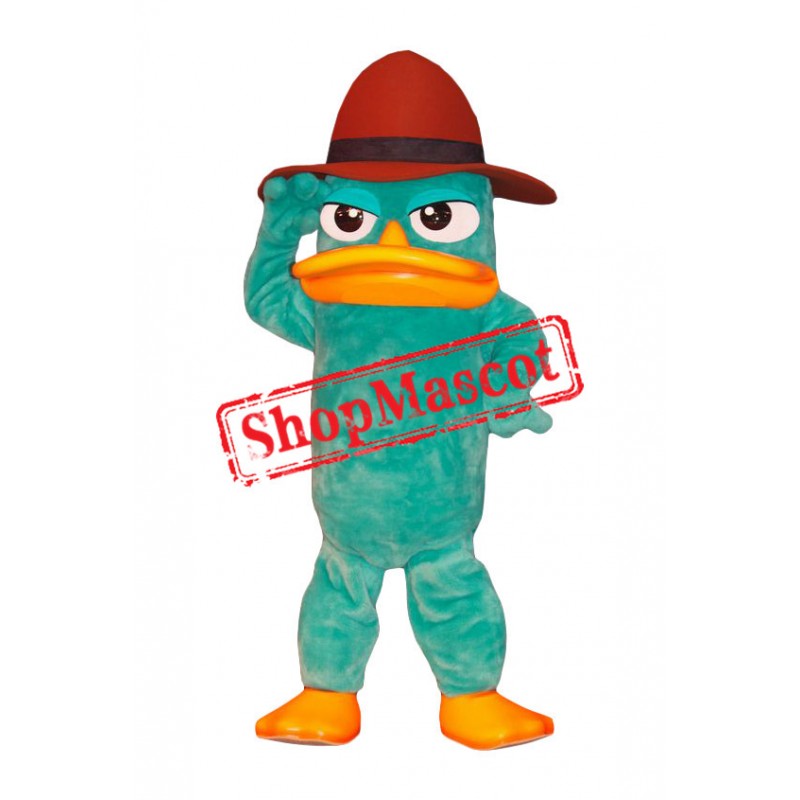 Cartoon Platypus Mascot Costume