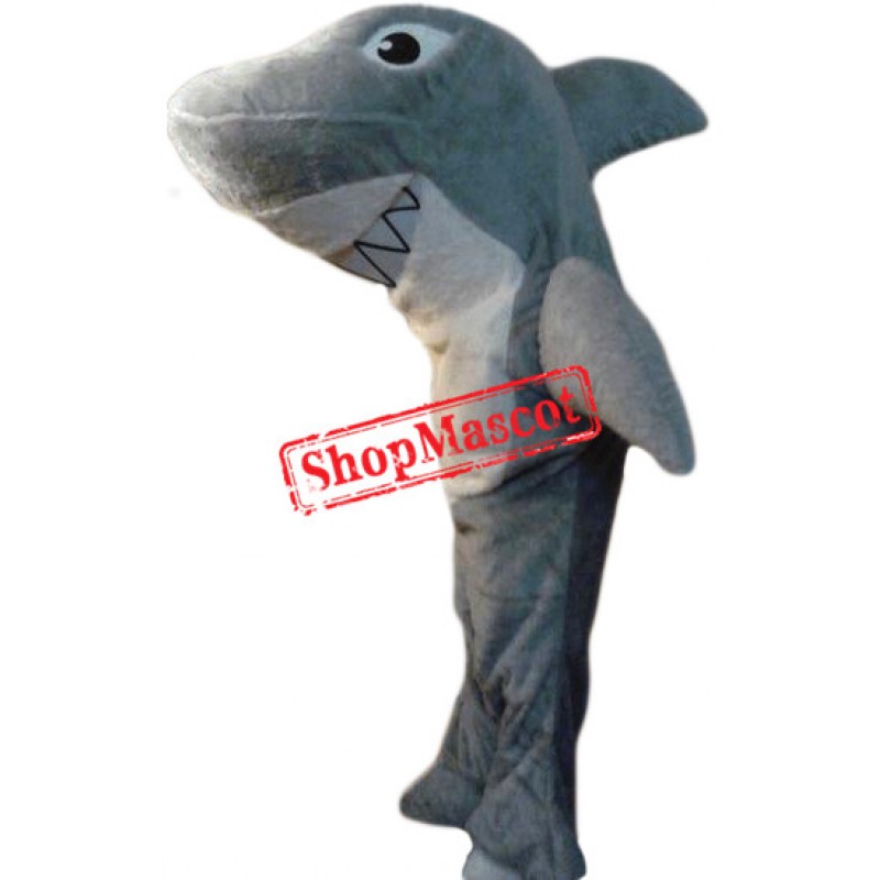 Superb Shark Mascot Costume