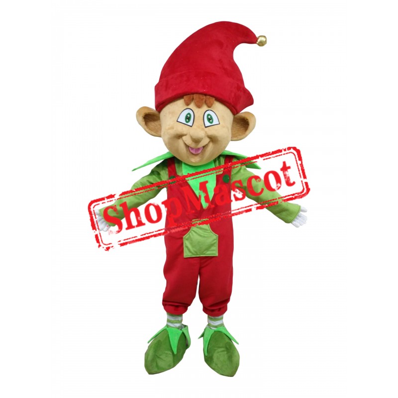 Superb Lightweight Christmas Elf Mascot Costume