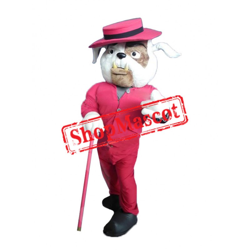 Gentleman's Bulldog Mascot Costume