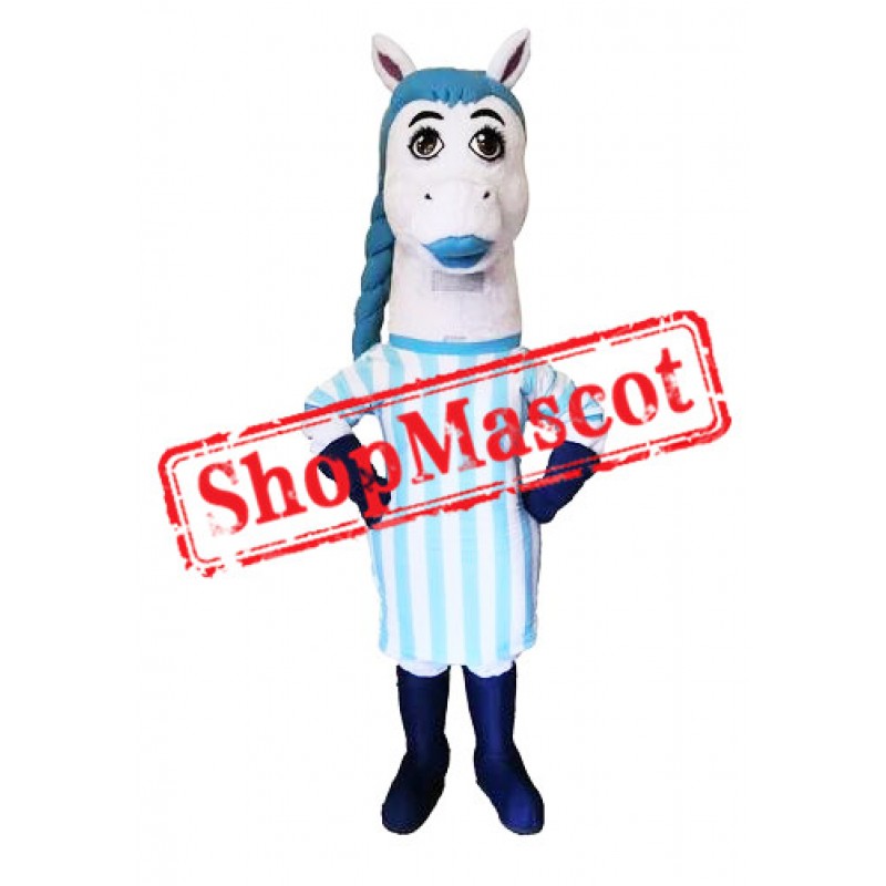 Female Team Horse Mascot Costume