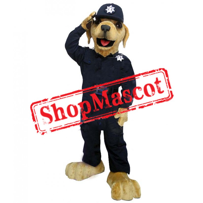 Best Quality Police Dog Mascot Costume