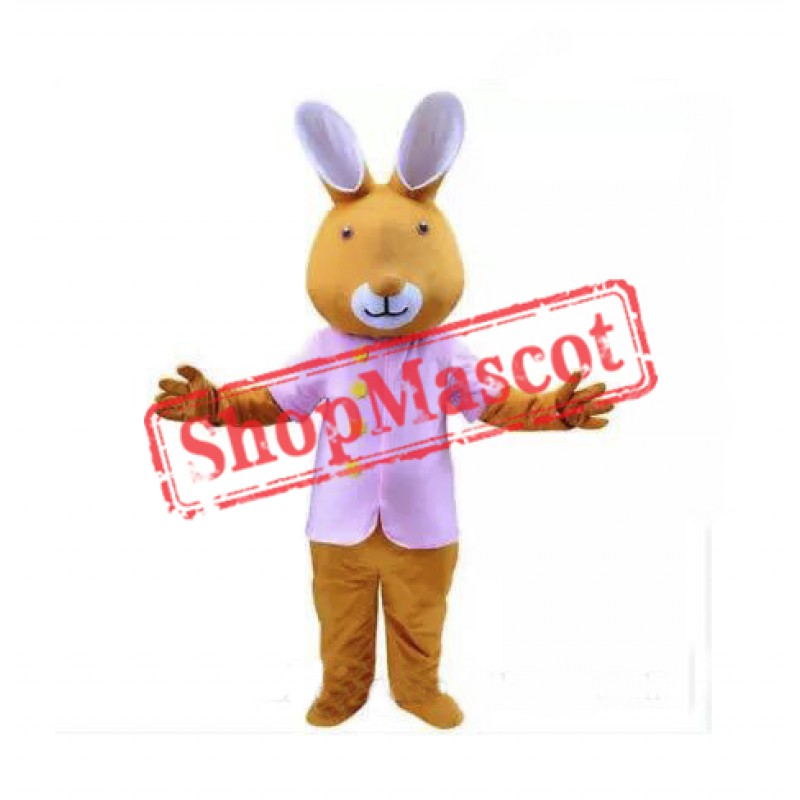 Rabbit Cartoon Mascot Costume