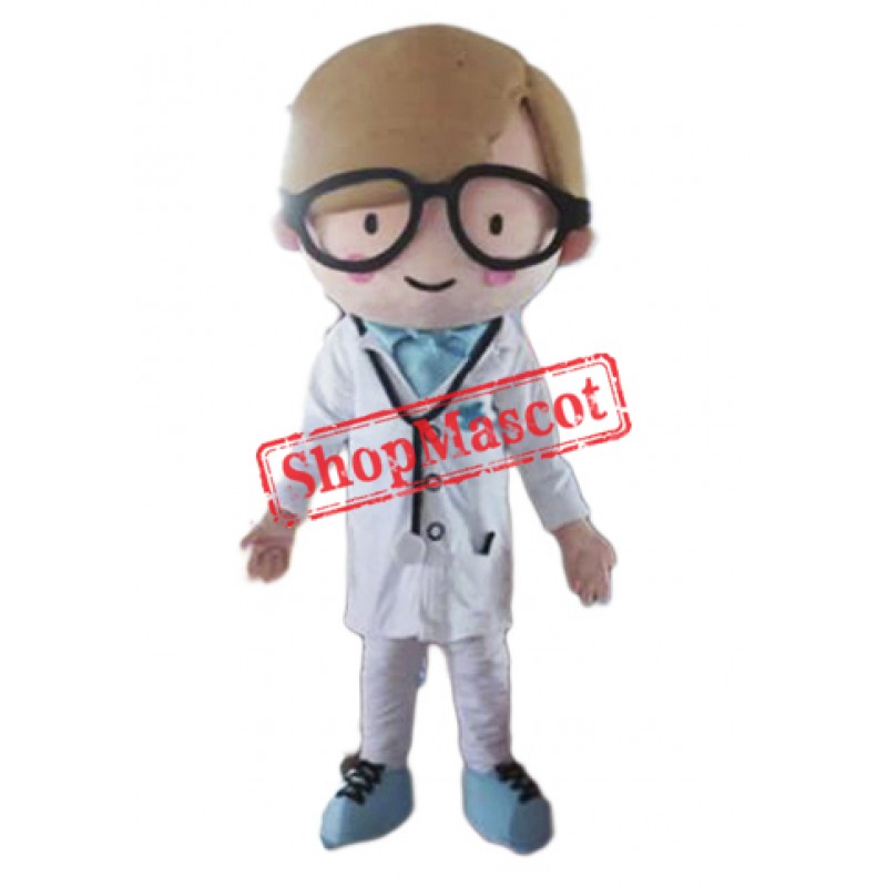 Man Doctor Mascot Costume