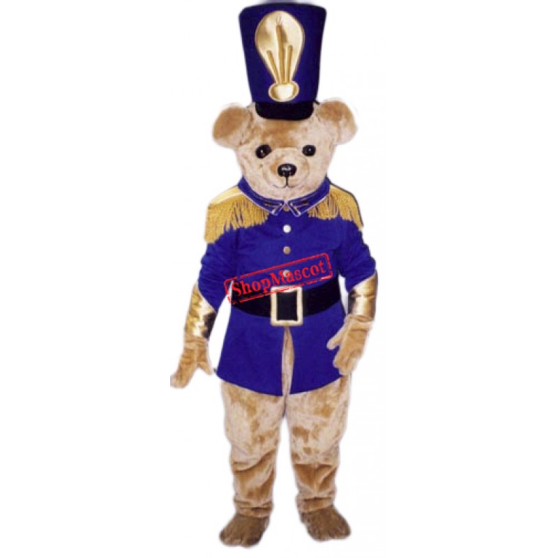 Soldier Bear Mascot Costume