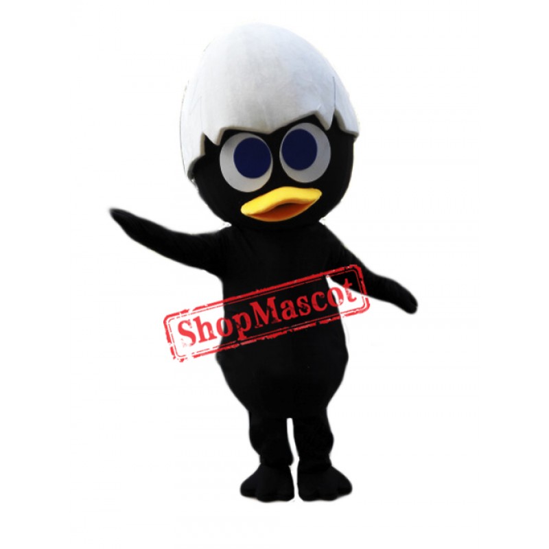 Black Chick Mascot Costume